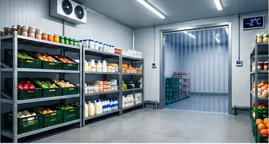 Cámara frigorífica para frutas, verduras y lácteos en Guadalajara