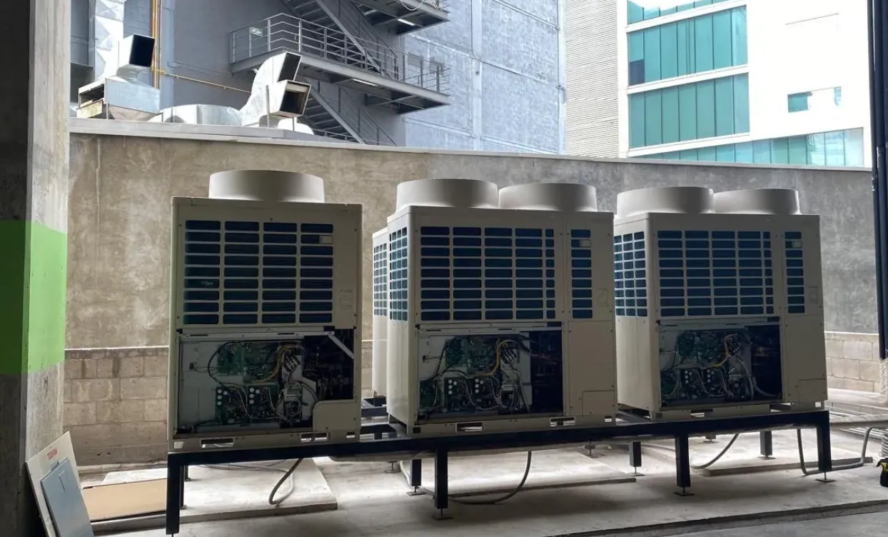 Team of certified Proreg technicians working on industrial refrigeration